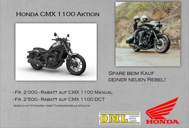CMX 1100 Aktion